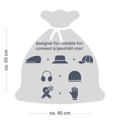 Hutshopping Geschenkbeutel Rentier Jute 40 Cm X 55 Cm