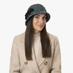 Knitted Look Stoffhut By Bedacht 8 Knitted Look Stoffhut By Bedacht -Hutshopping-Shop Knitted Look Stoffhut by bedacht.63835 7